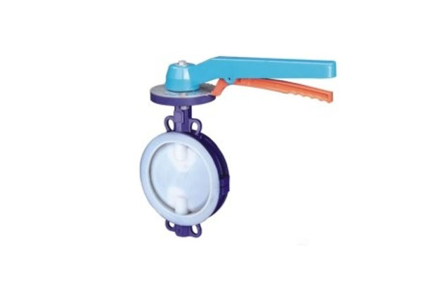 Full PTFE Lined Butterfly Valve